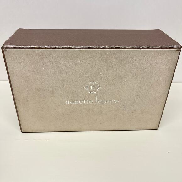 Nanette Lepore Padded Jewelry Box with Mirror - Picture 8 of 10